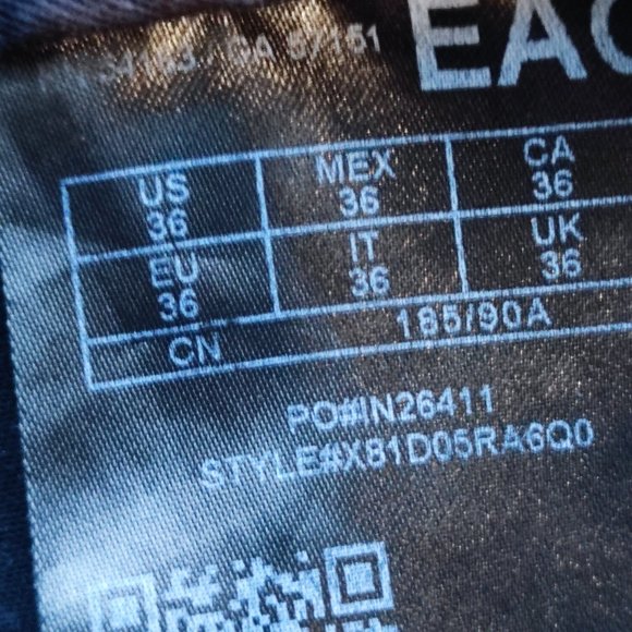 Guess cargo short dark blue men's size 36 - Picture 4 of 5